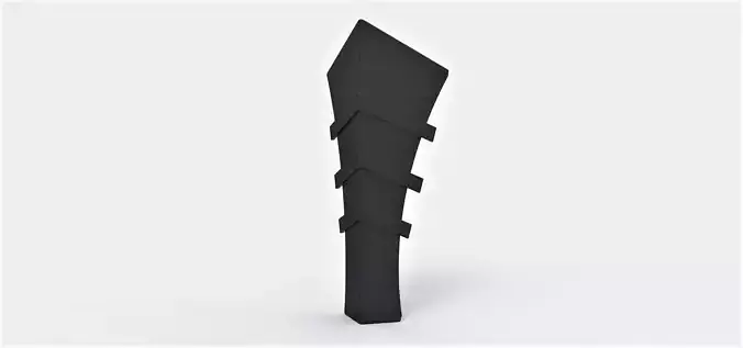 Shin armor of Batman 1989 3D print model