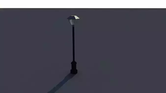Street lamp Free 3D model