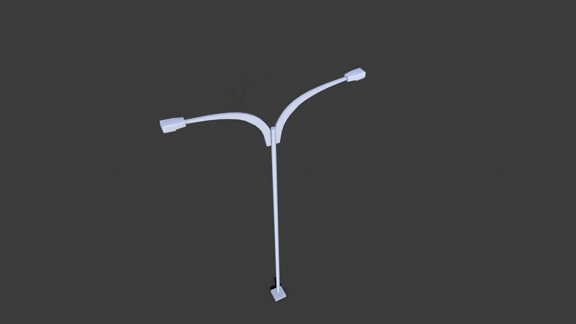 Street Lights Pack Low-poly 3D model_4