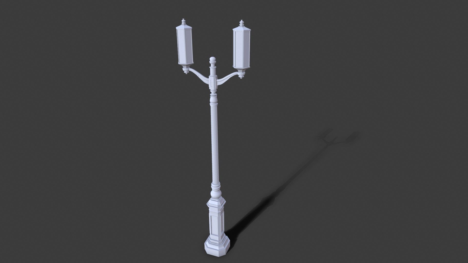 Street Lights Pack Low-poly 3D model_9