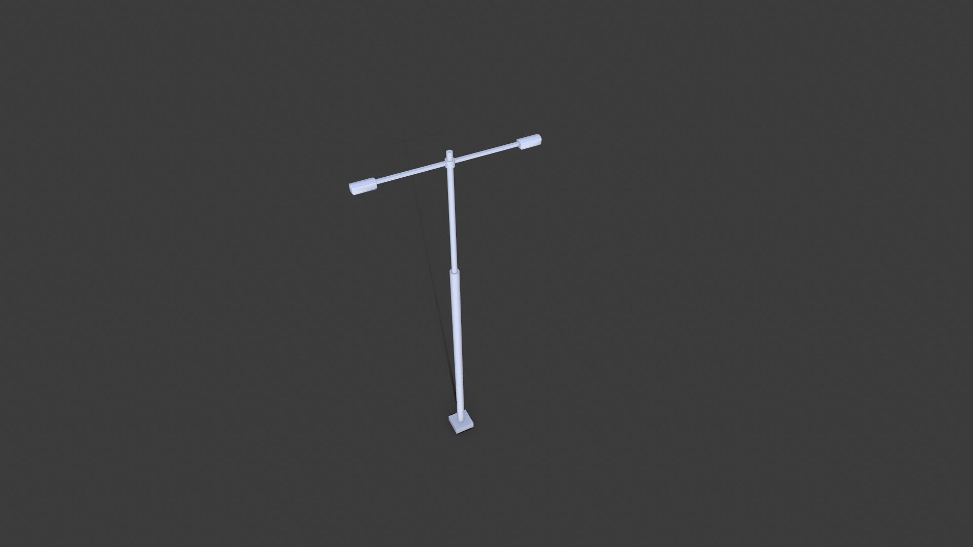 Street Lights Pack Low-poly 3D model_8