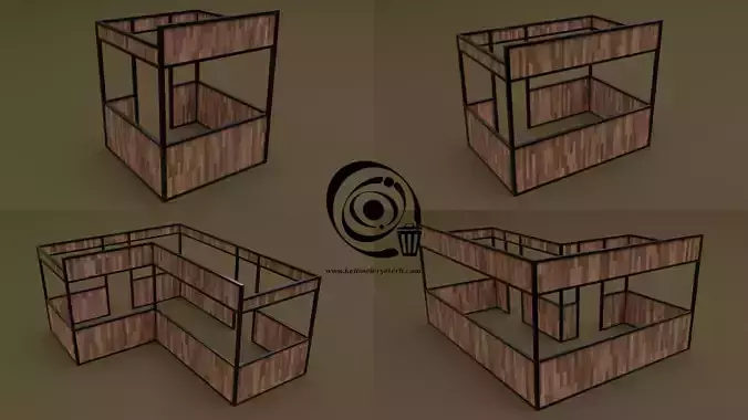 Stall stand Set 4M1T 01 R