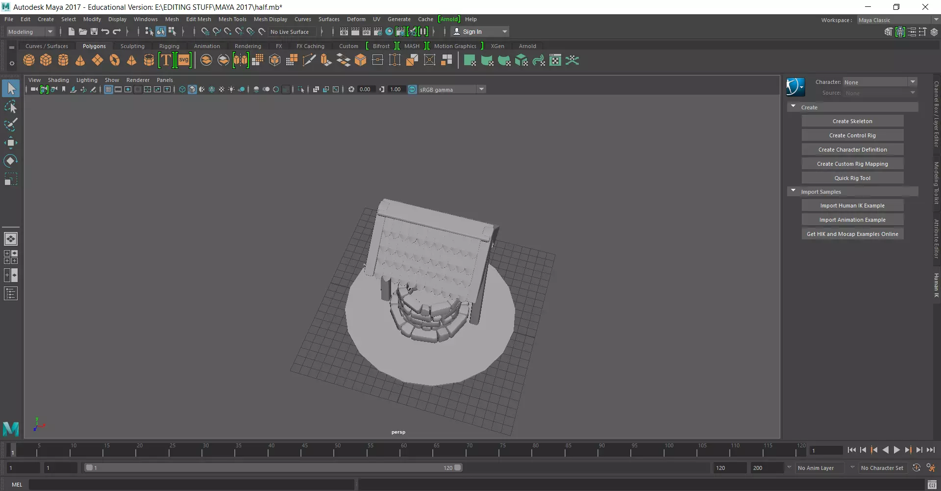 WELL - 1 computer screen showing Free 3D model