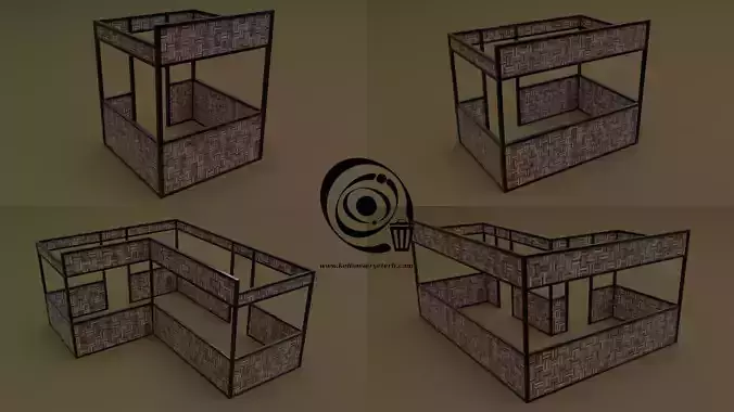 Stall stand Set 4M1T 02 R