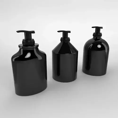 SOAP DISPENSER BOTTLES Low-poly 3D model