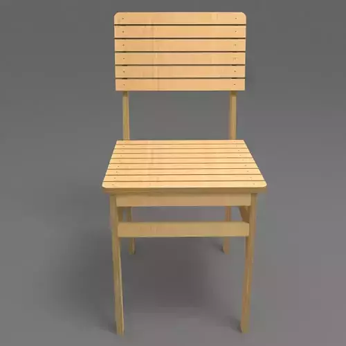 plywood simple chair