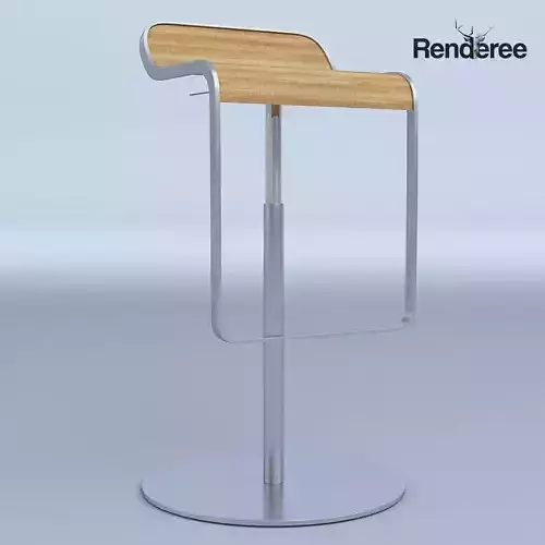Curved Bar Stool