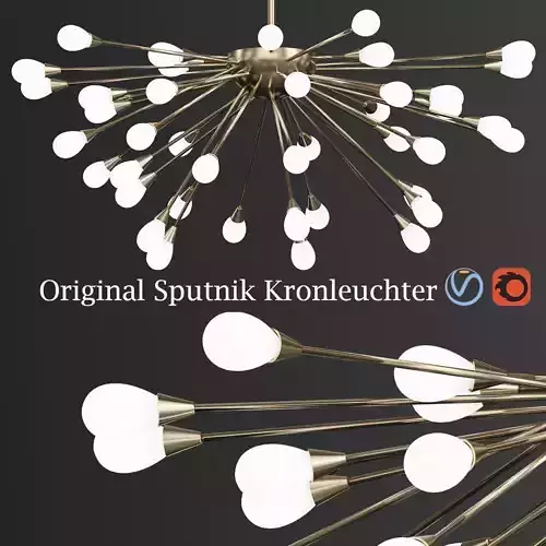 Original Sputnik Kronleuchter