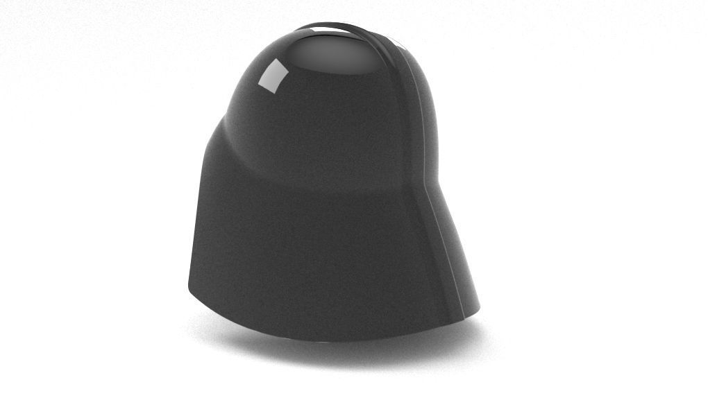 Nurbs Darth Vader Helmet for 3D Print 3D print model_3