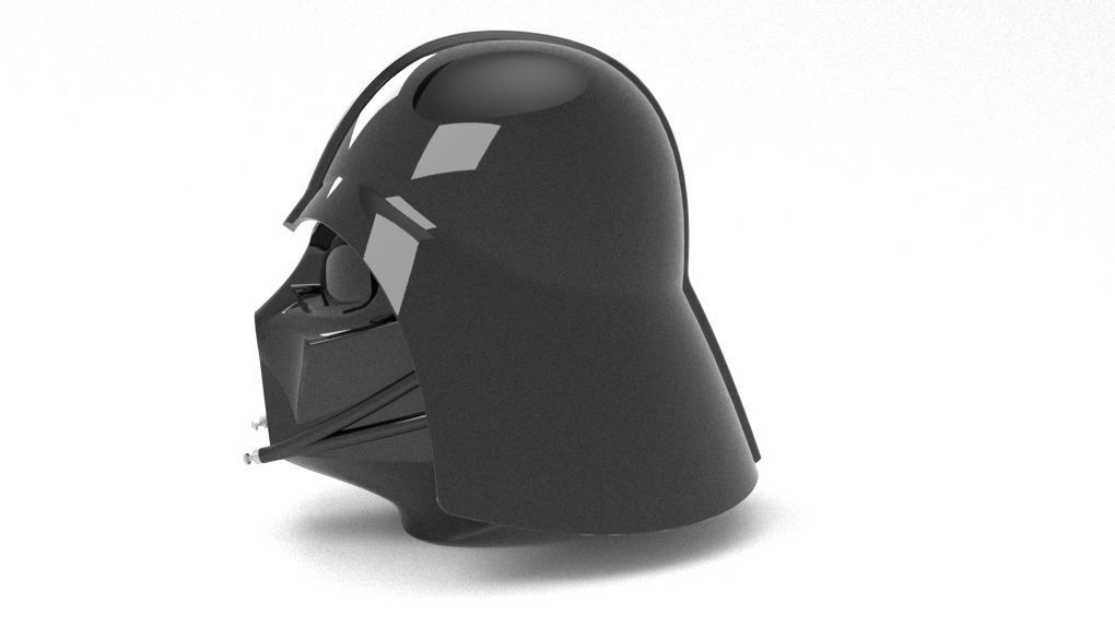 Nurbs Darth Vader Helmet for 3D Print 3D print model_2