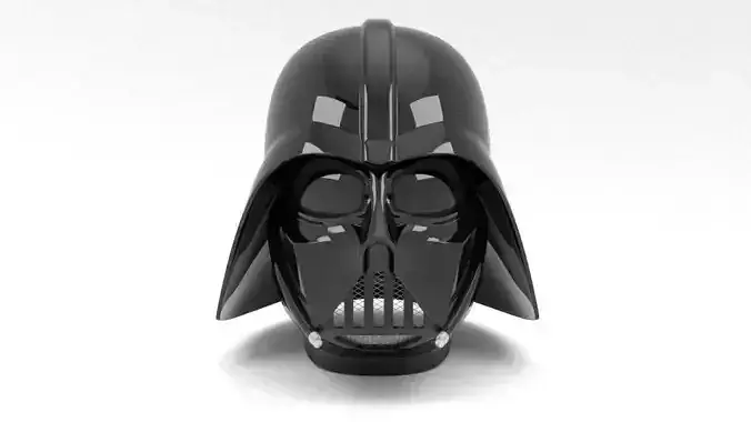 Nurbs Darth Vader Helmet for 3D Print 3D print model