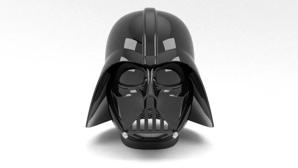 Nurbs Darth Vader Helmet for 3D Print 3D print model_0