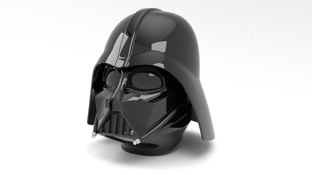 Nurbs Darth Vader Helmet for 3D Print 3D print model_1