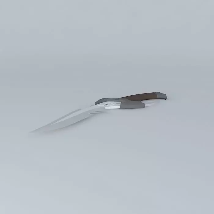 Gil Hibben Knife Free 3D model_0