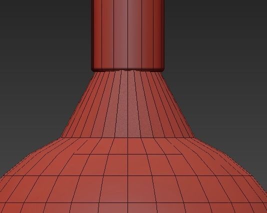 Halo pendant chandelier 3D model_4