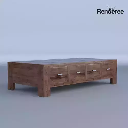 Wooden Coffee Table 