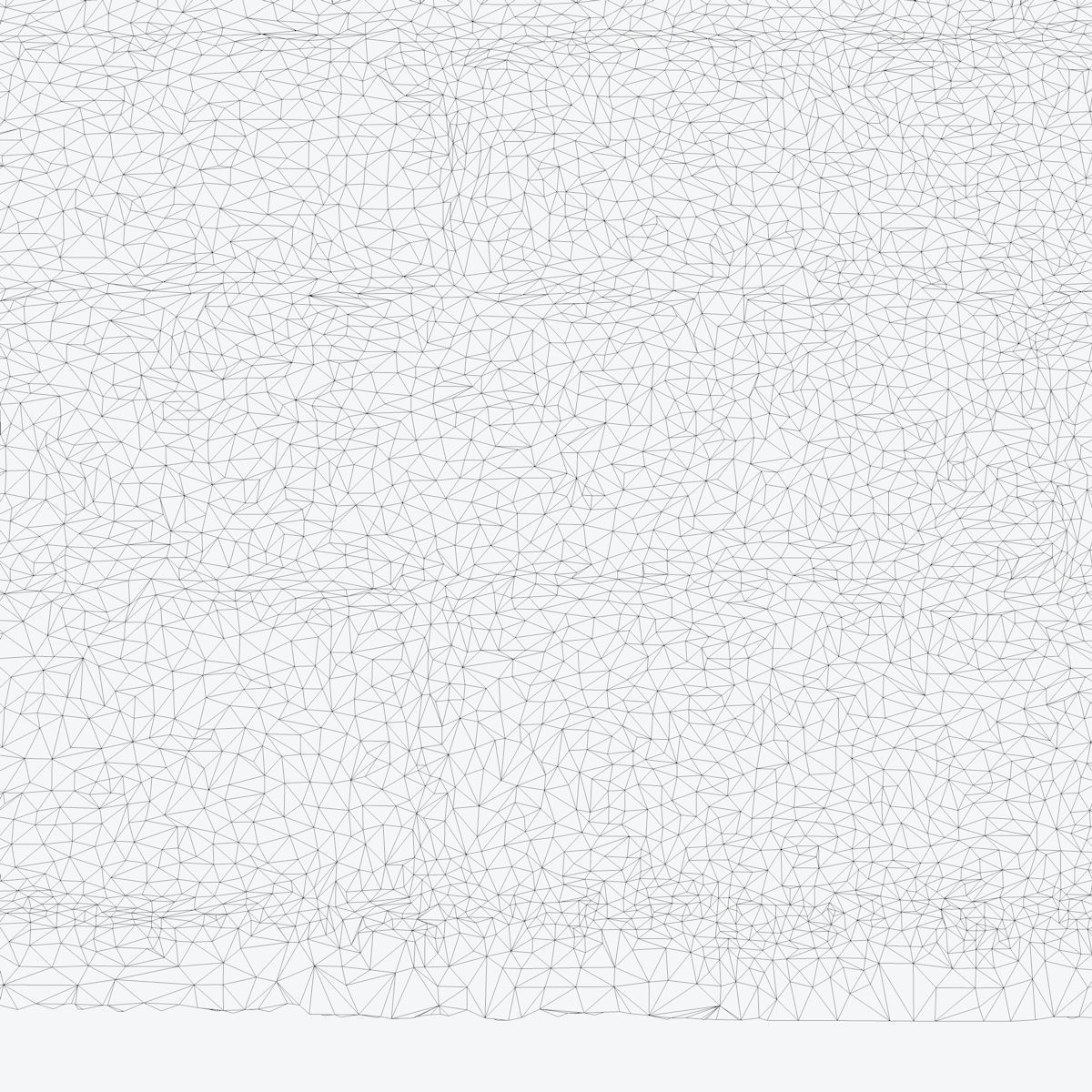 ASSYRIAN - CERAMIC PASSING LION 3D model_13