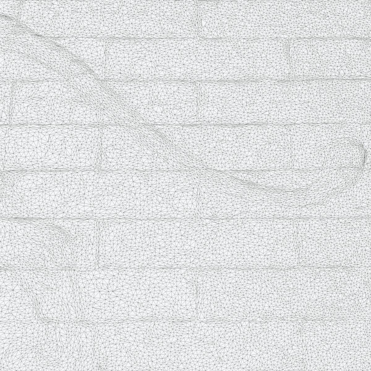 ASSYRIAN - CERAMIC PASSING LION 3D model_21