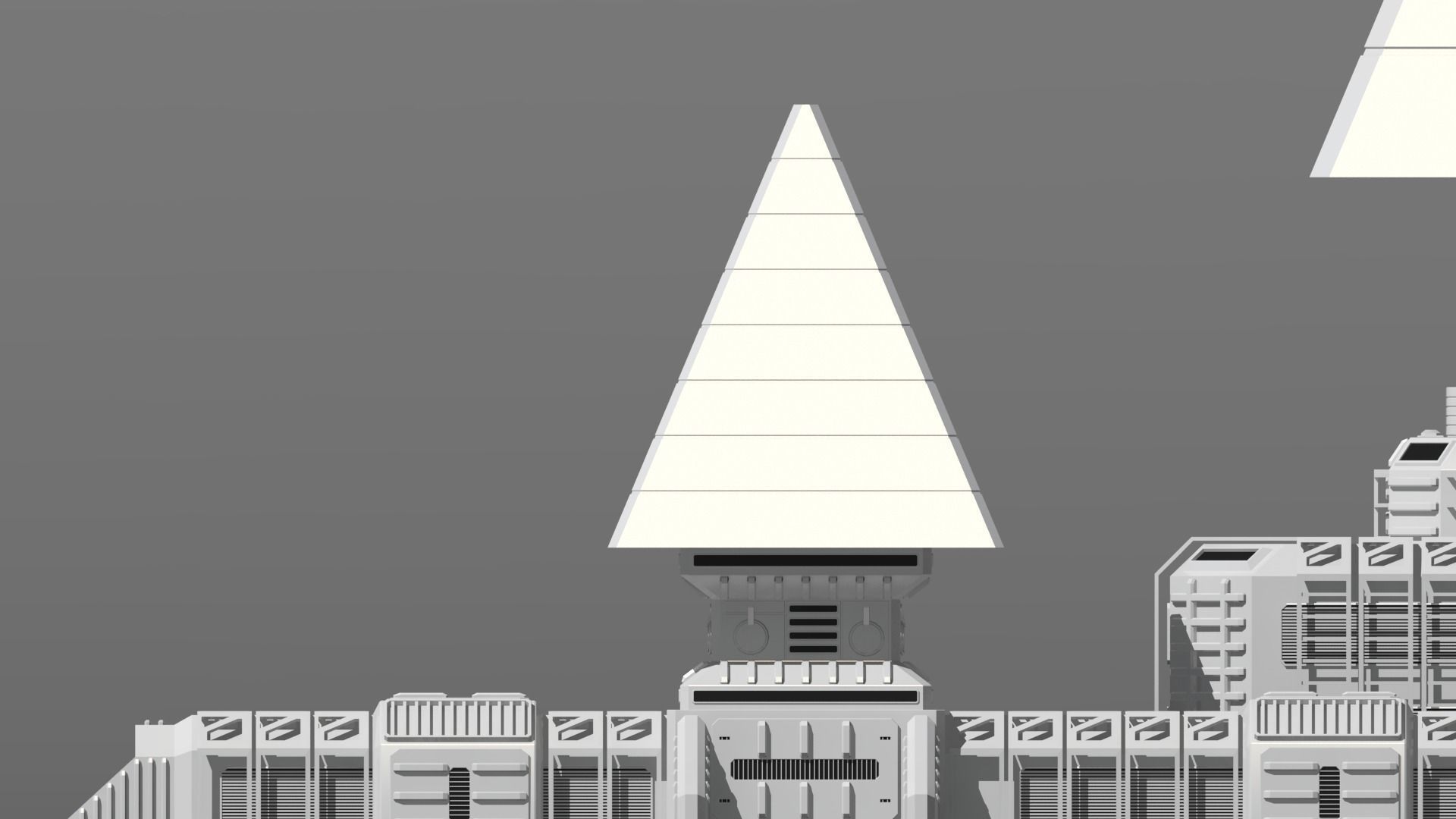 sci fi base  3D model_6