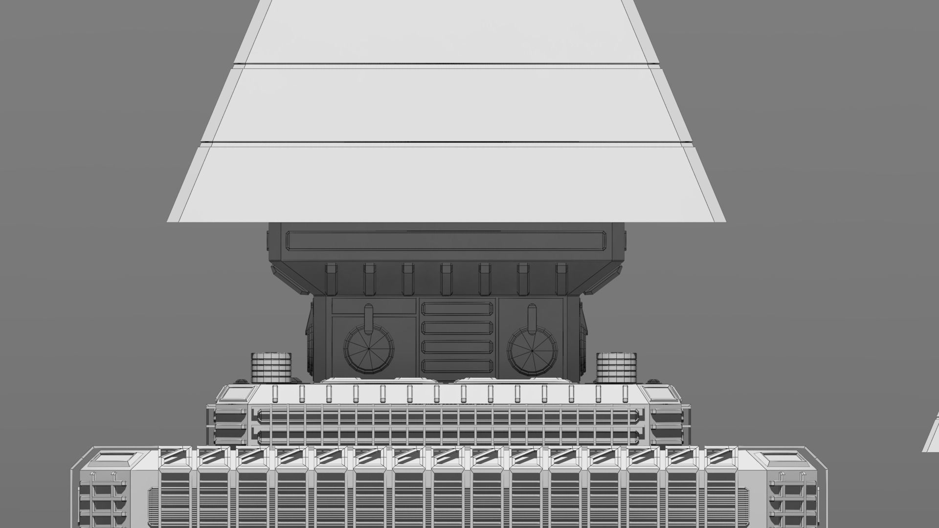 sci fi base  3D model_17
