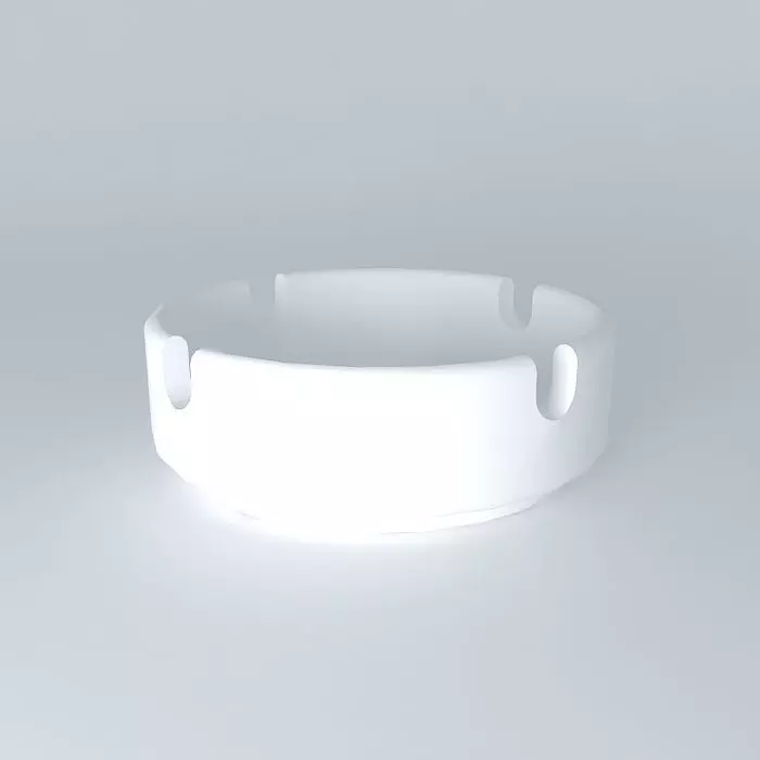 Regular Ashtray Free 3D model_0