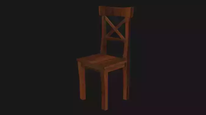 Wood Chair 01