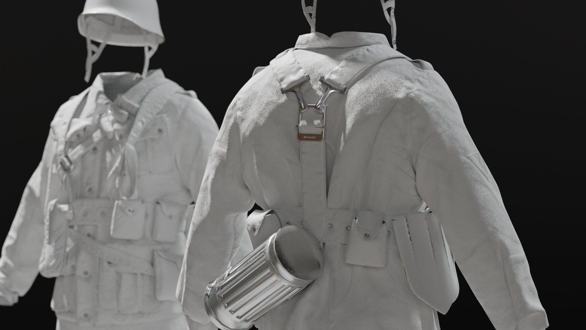 SOLDIER WWII Germany 3D model_24