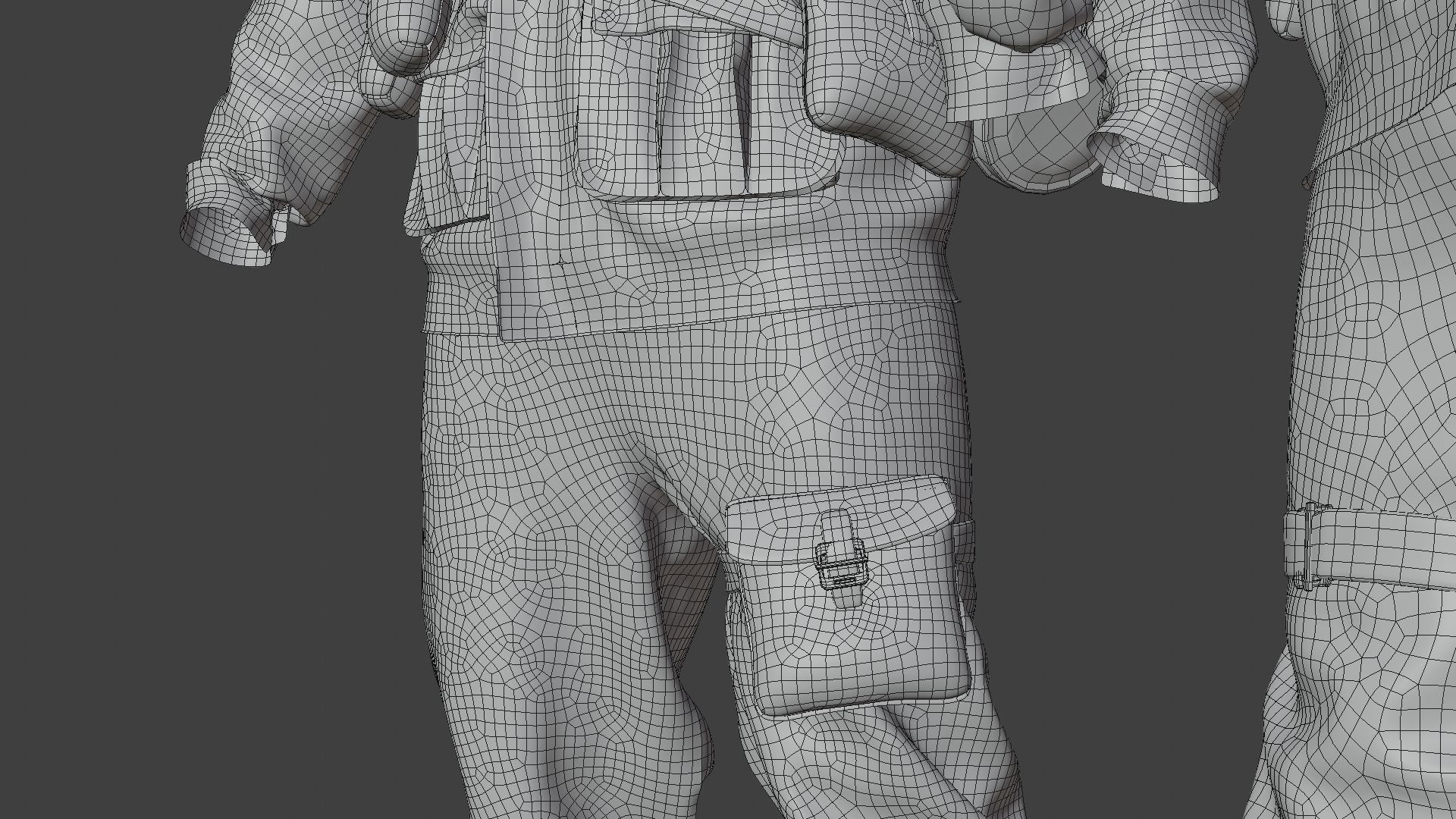 SOLDIER WWII Germany 3D model_33