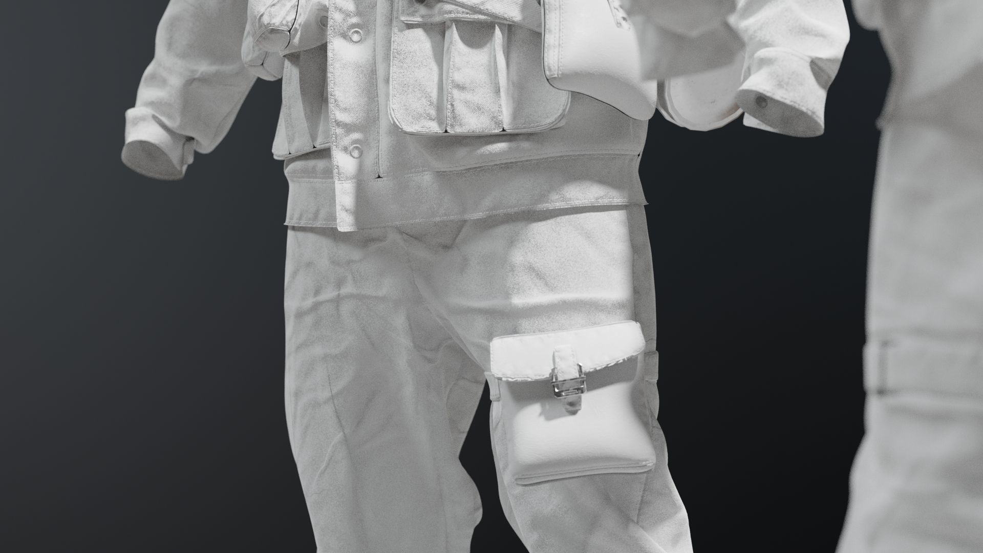 SOLDIER WWII Germany 3D model_21