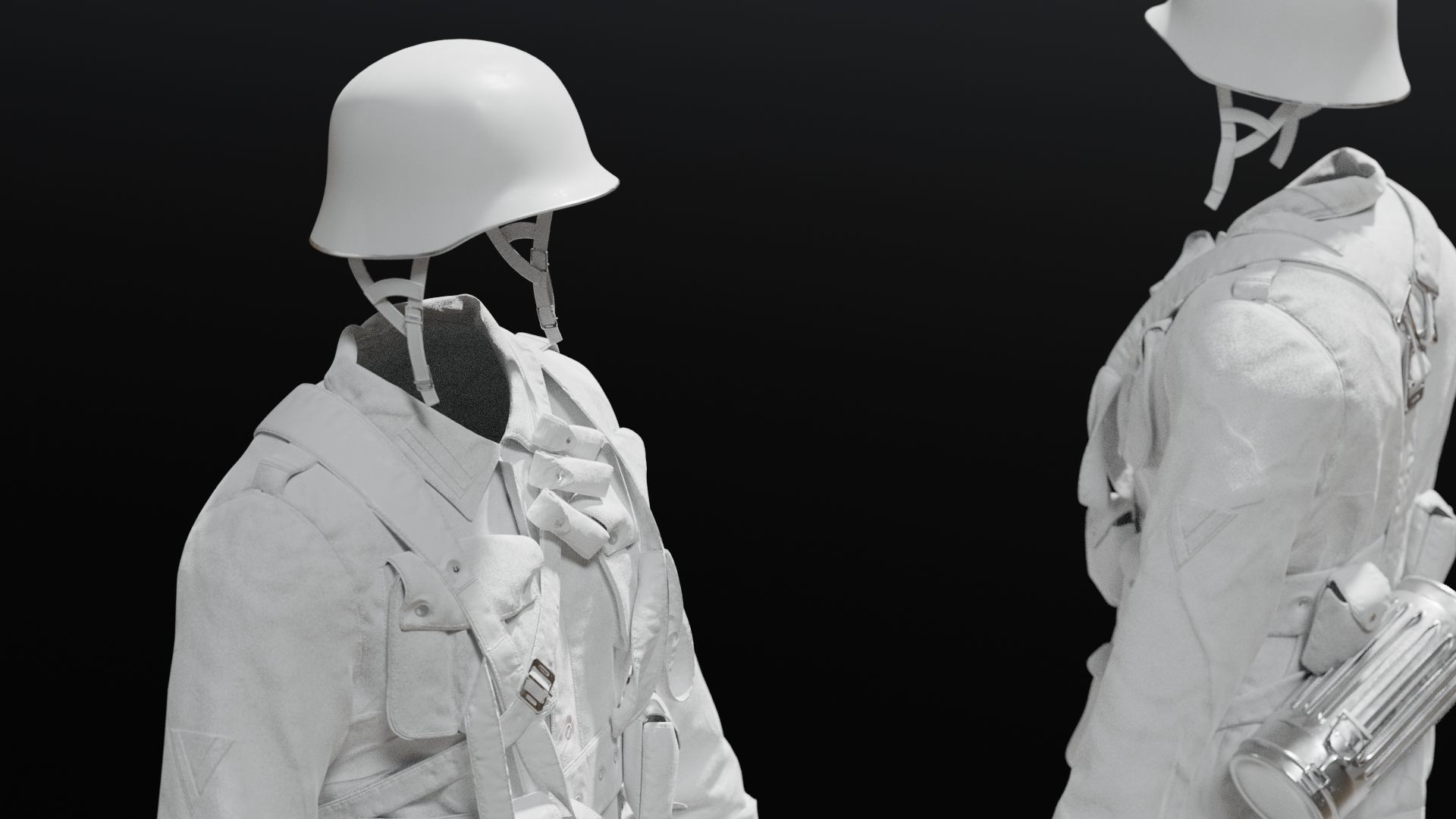 SOLDIER WWII Germany 3D model_15