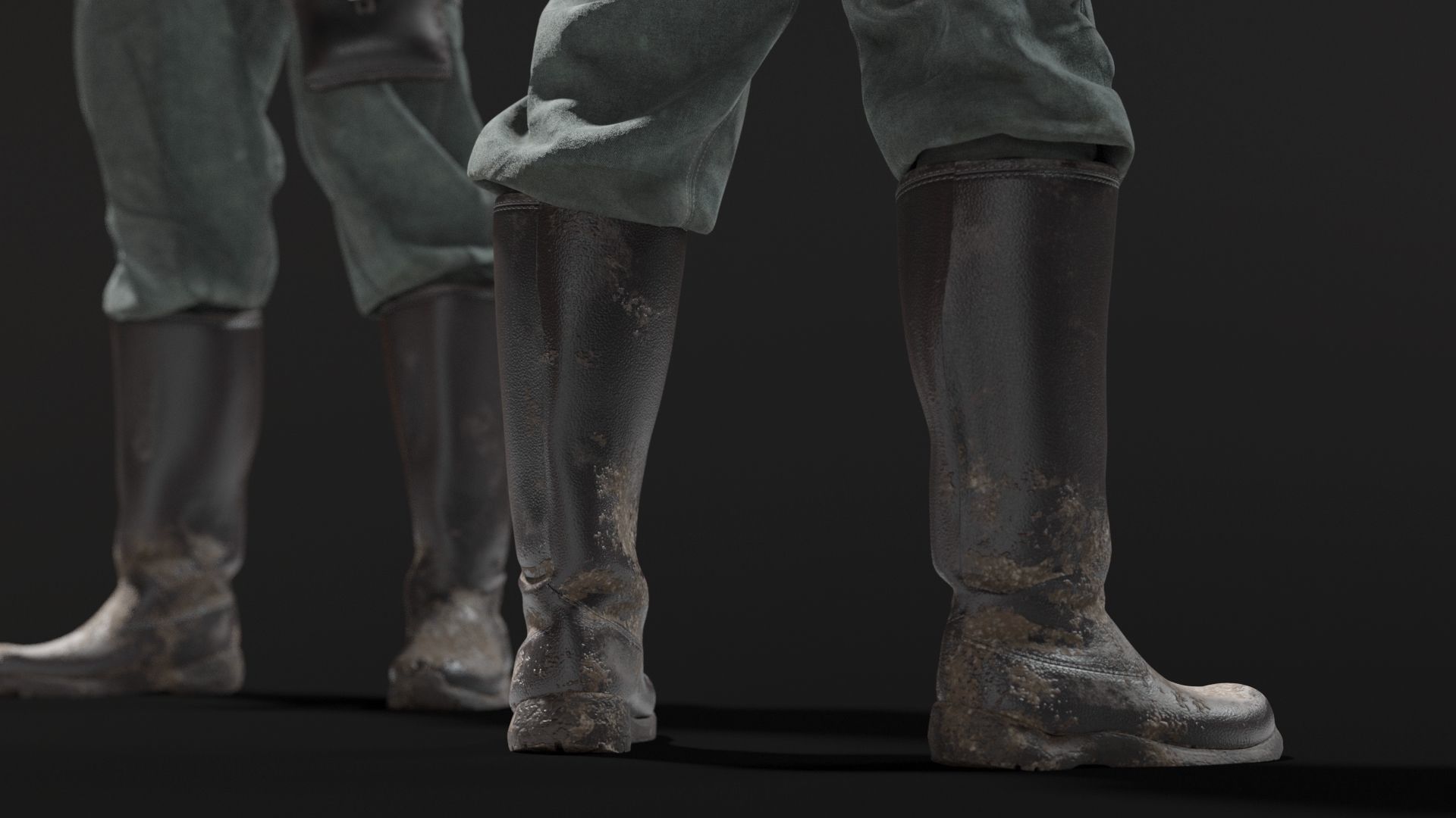 SOLDIER WWII Germany 3D model_11