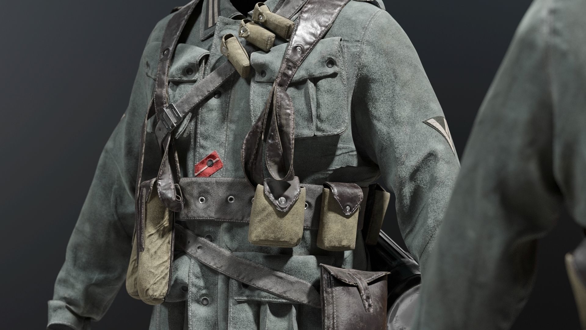 SOLDIER WWII Germany 3D model_7