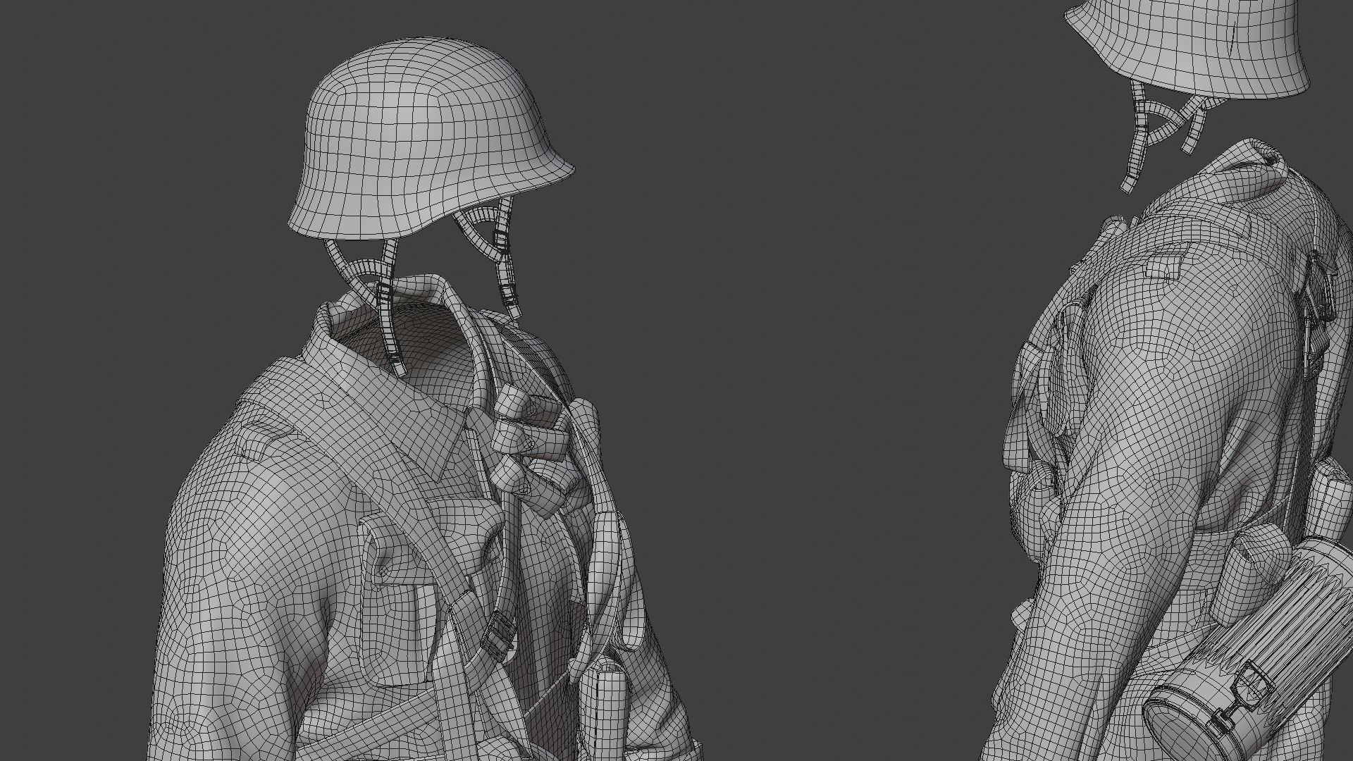 SOLDIER WWII Germany 3D model_27