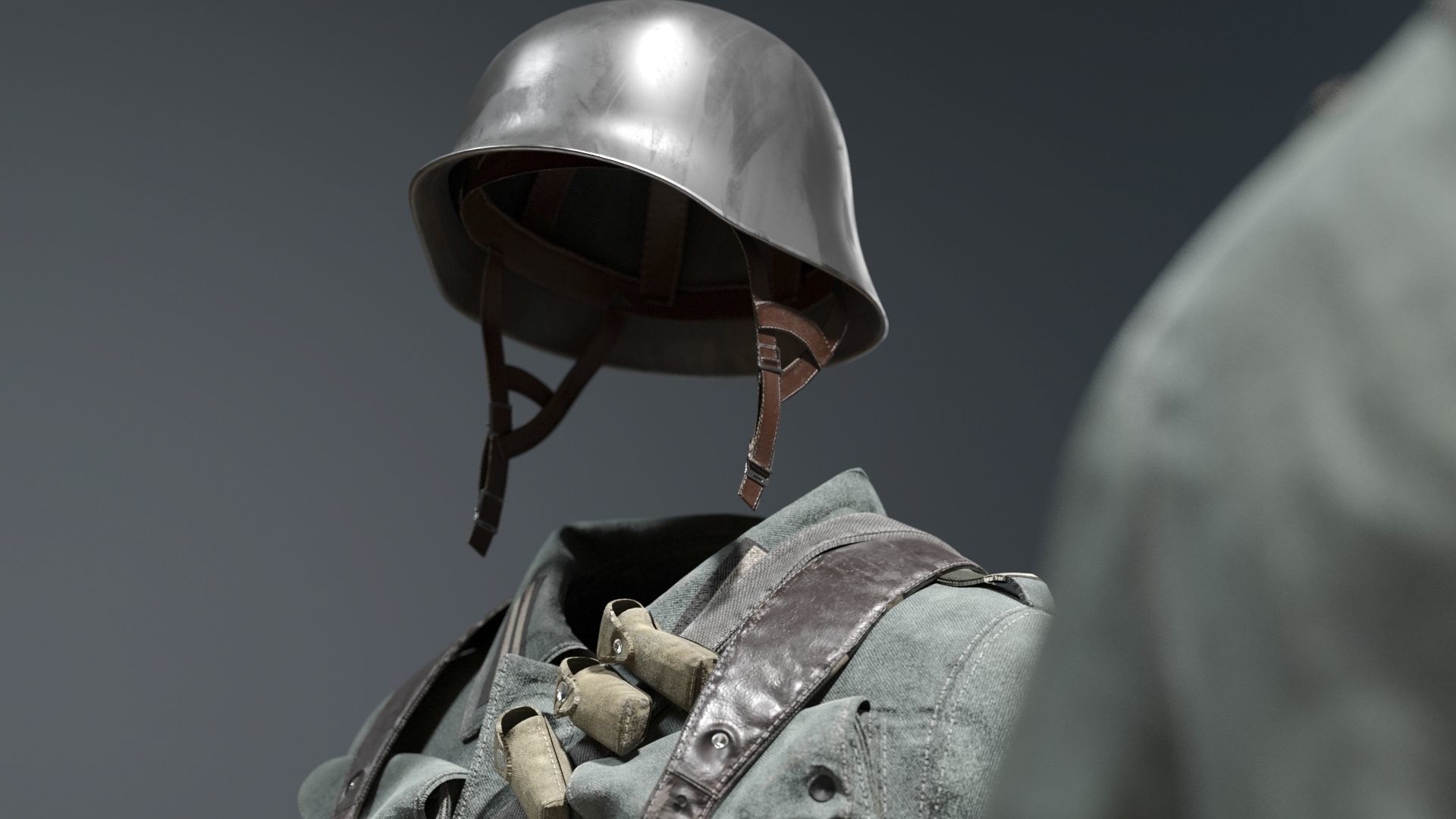 SOLDIER WWII Germany 3D model_5