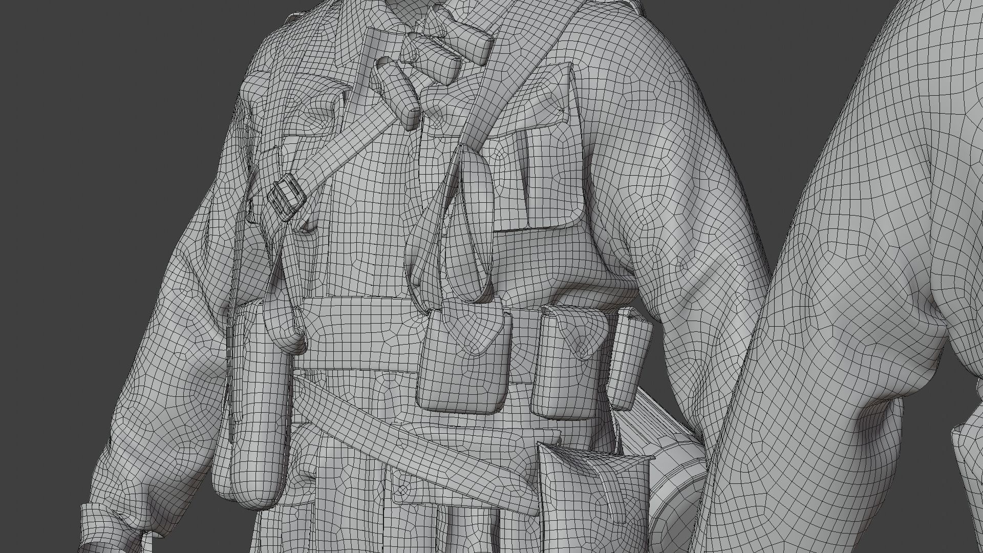 SOLDIER WWII Germany 3D model_31