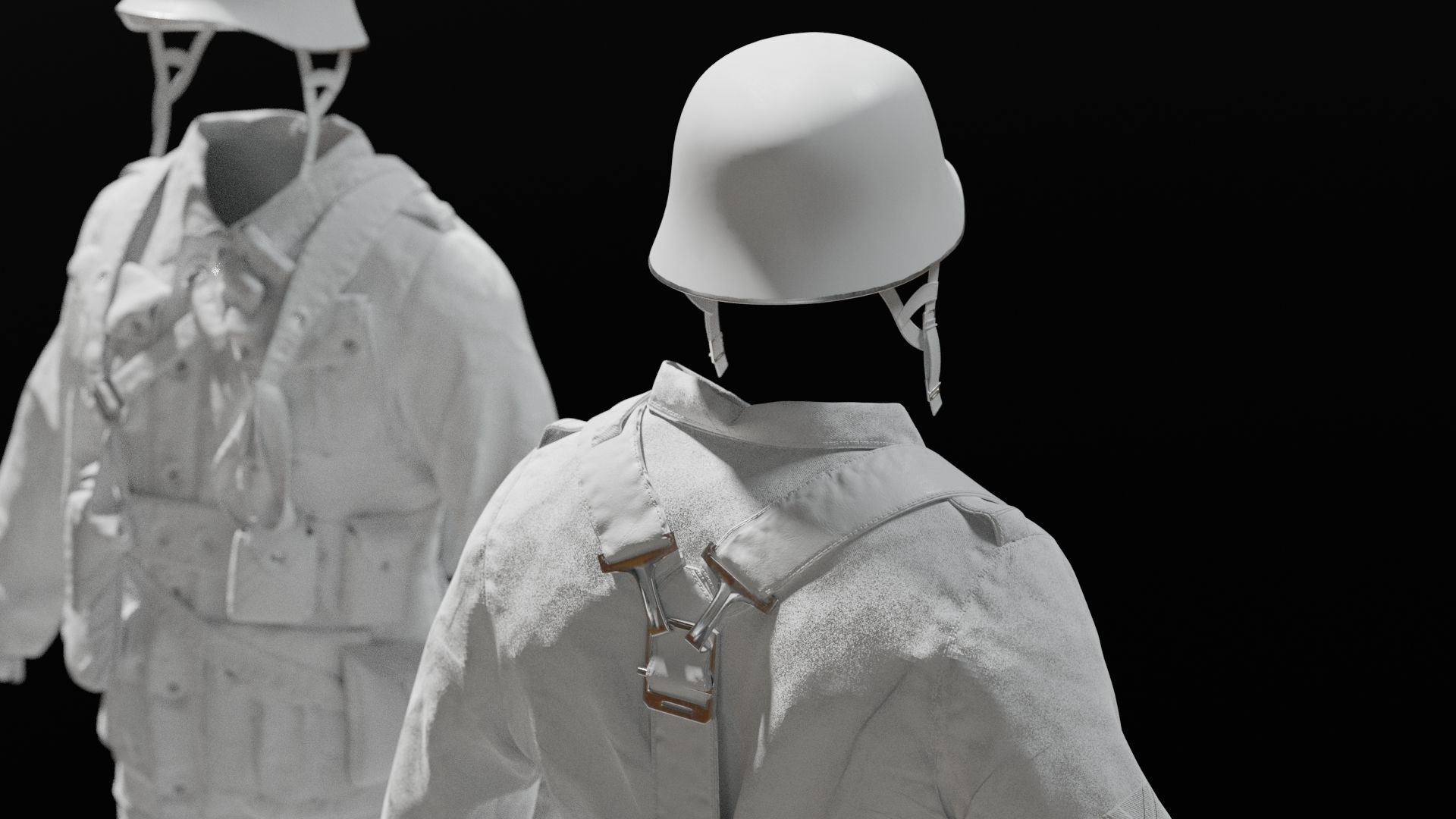 SOLDIER WWII Germany 3D model_16