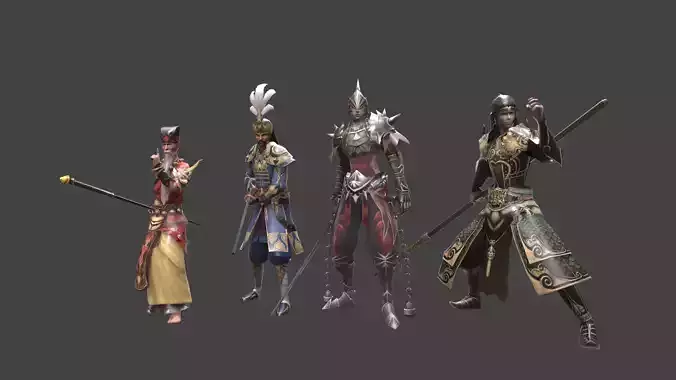 male characters collection