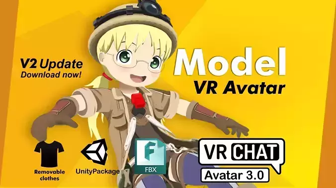 Riko Anime Made in Abyss VRChat