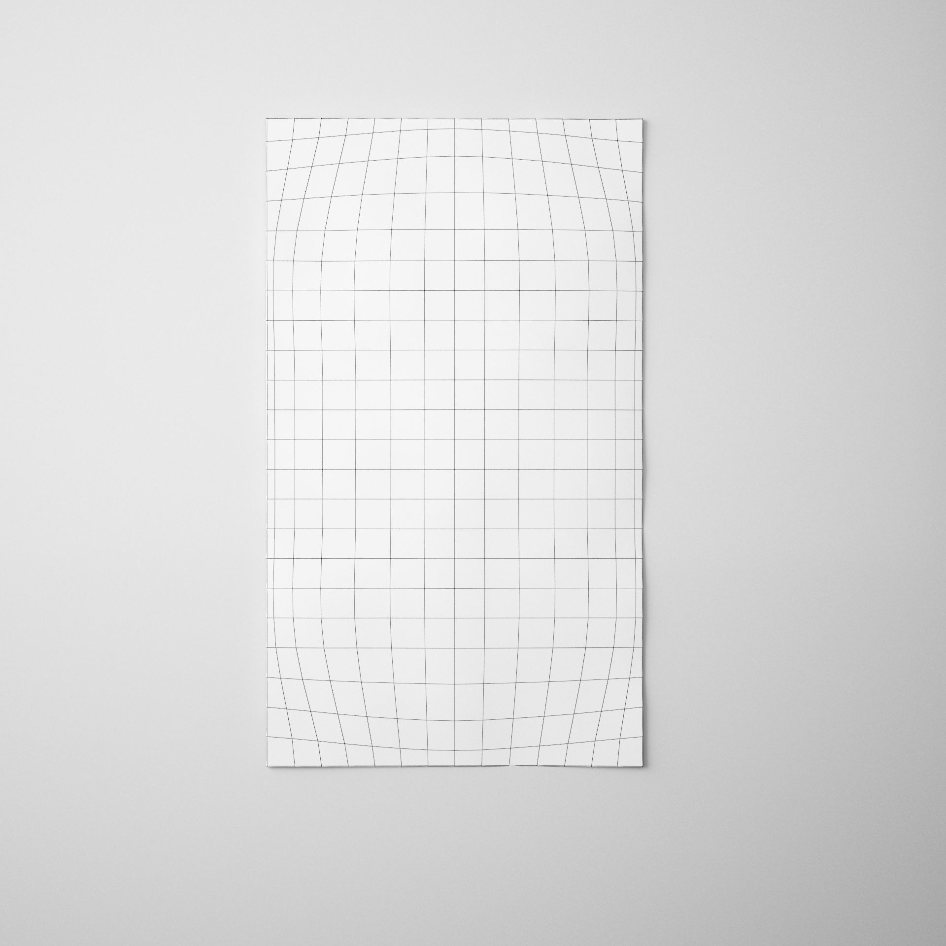 The Dark Contemporary Carpet - Rug Low-poly 3D model_5