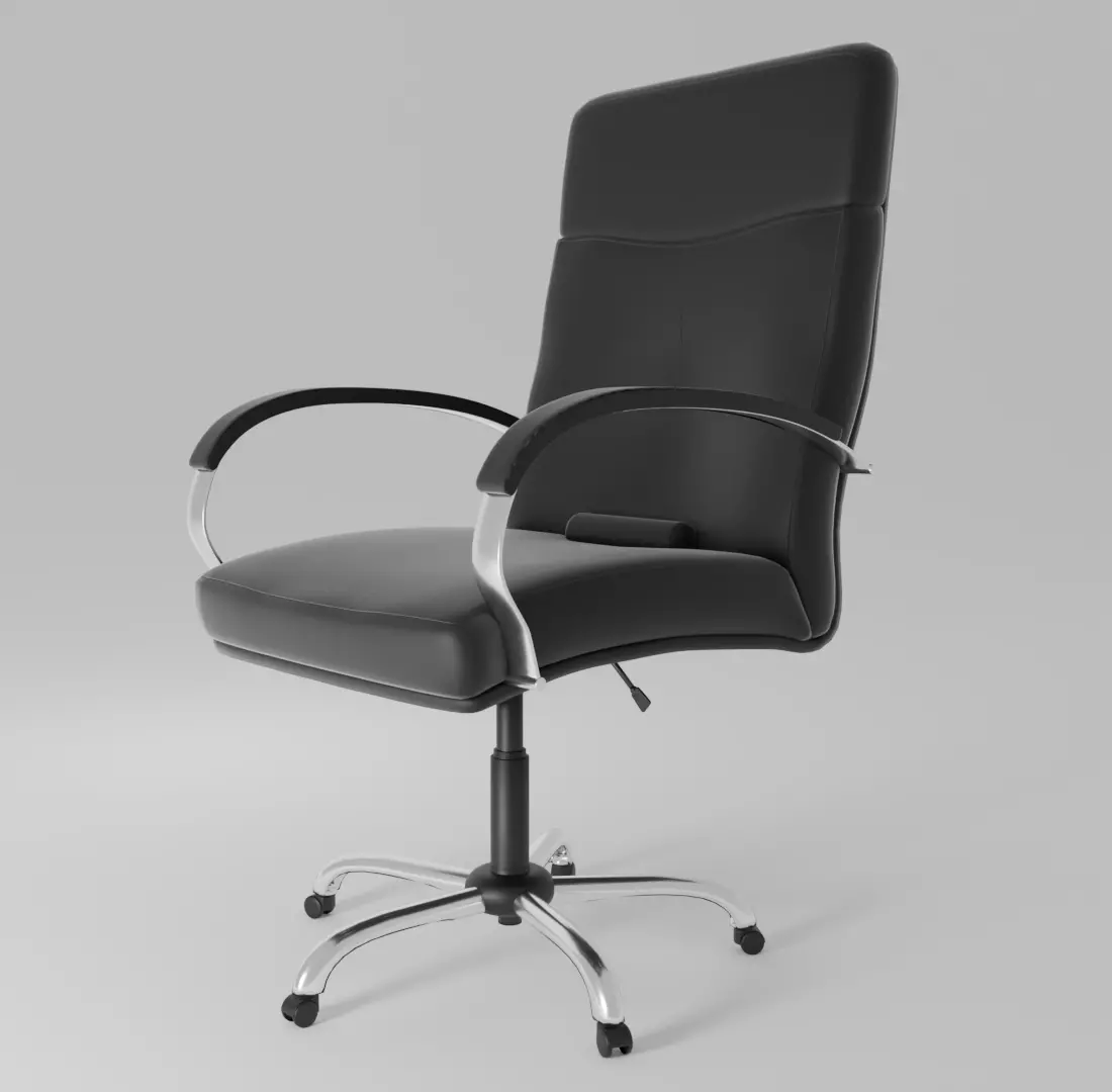 desk chair Free 3D model_0