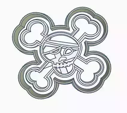 Pirate Cookie Cutter Set