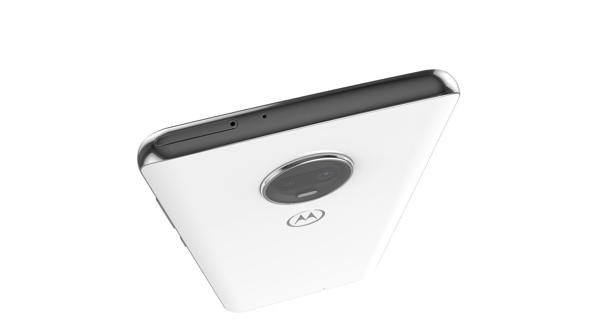 Motorola Moto G7 White 3D model_13