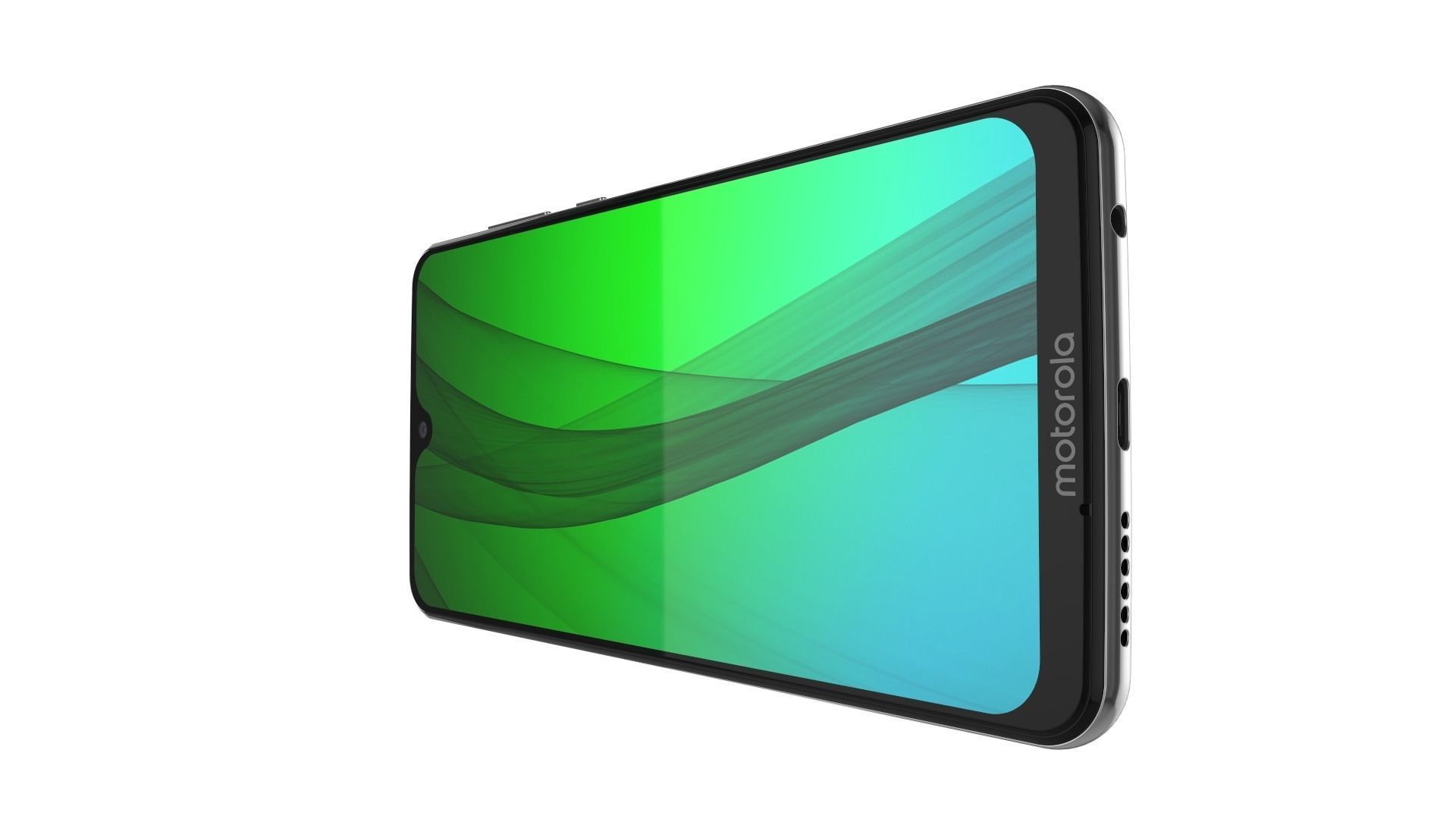 Motorola Moto G7 White 3D model_15