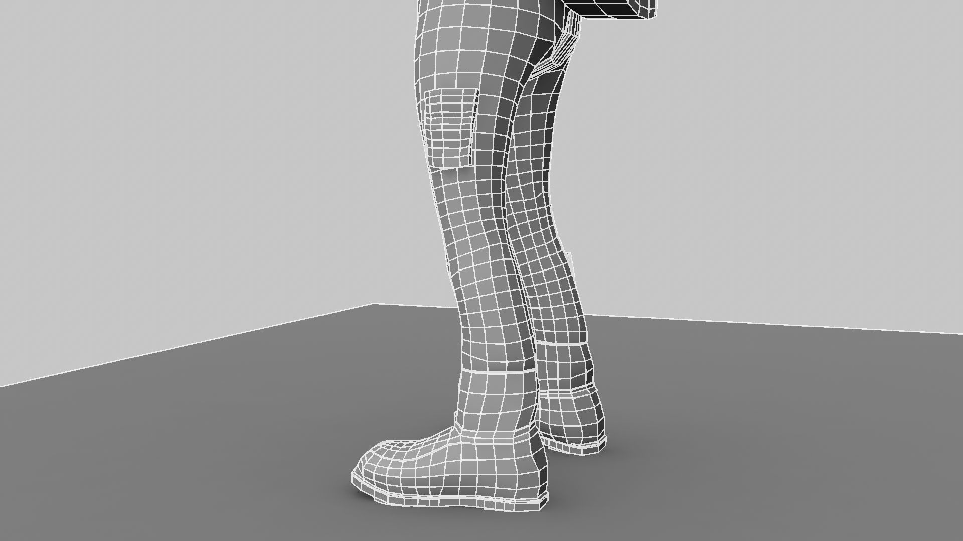 Astronaut Cartoon 3D model_5