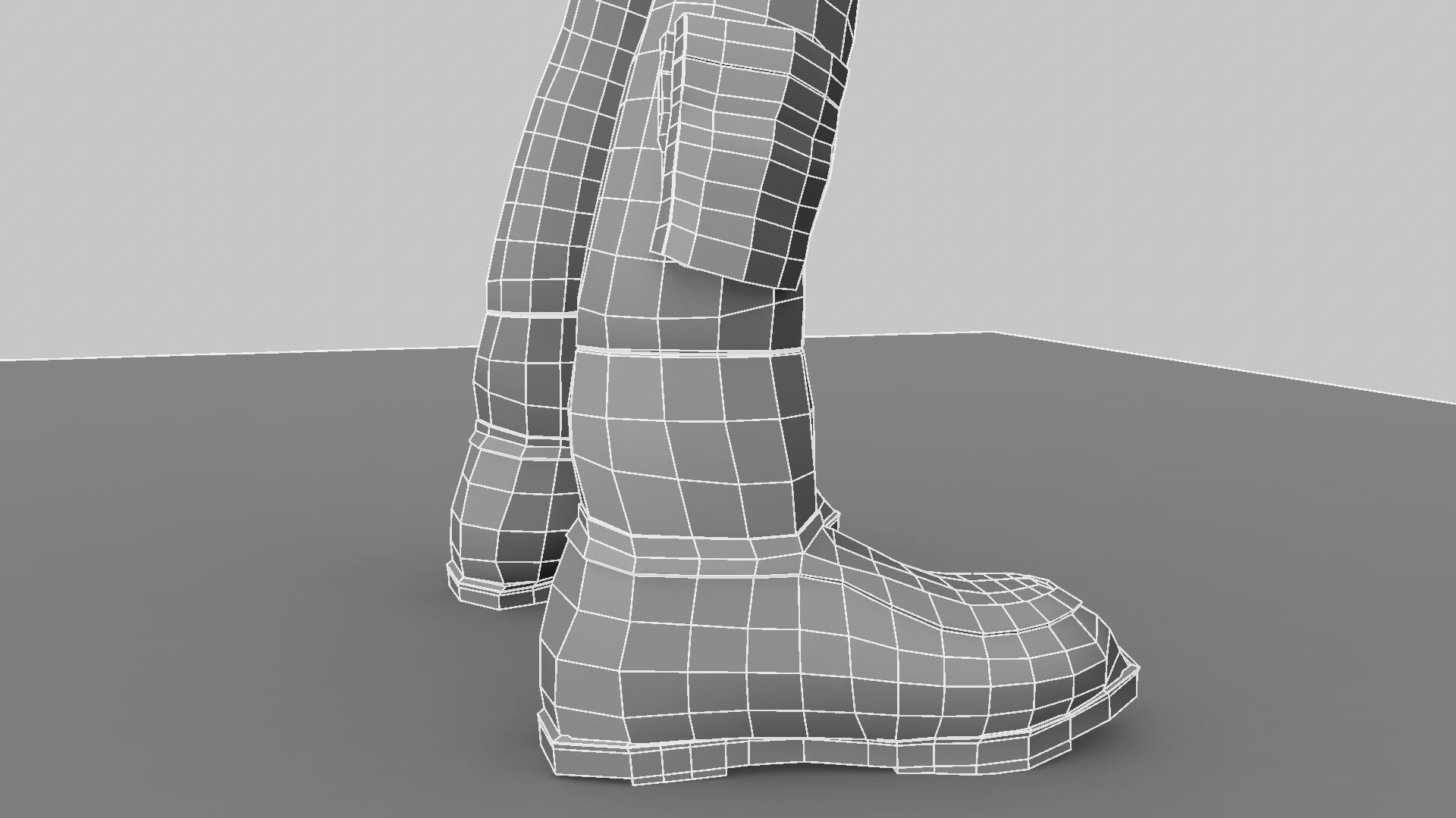 Astronaut Cartoon 3D model_9