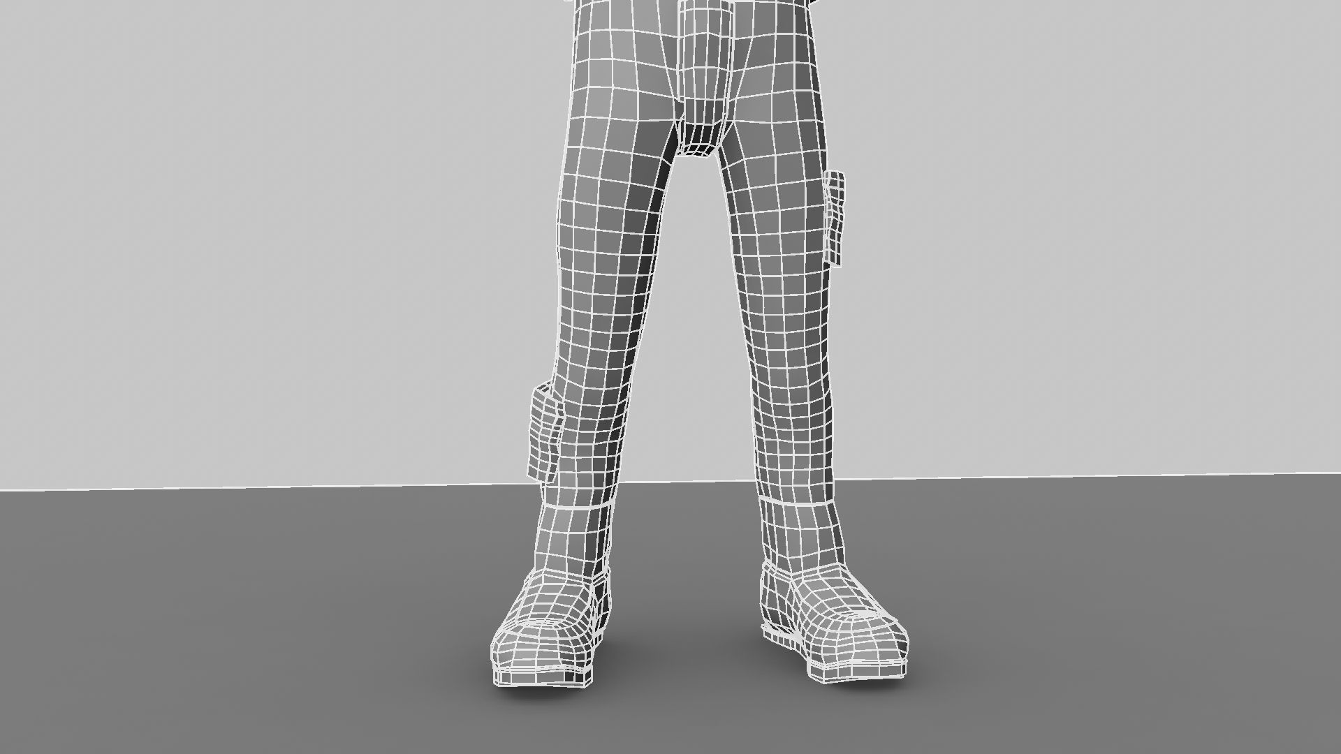 Astronaut Cartoon 3D model_4