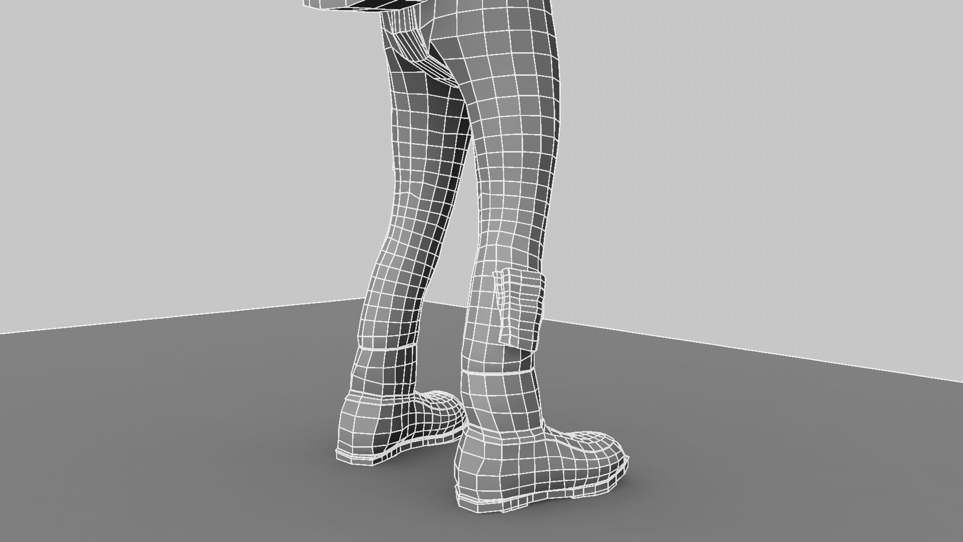 Astronaut Cartoon 3D model_8