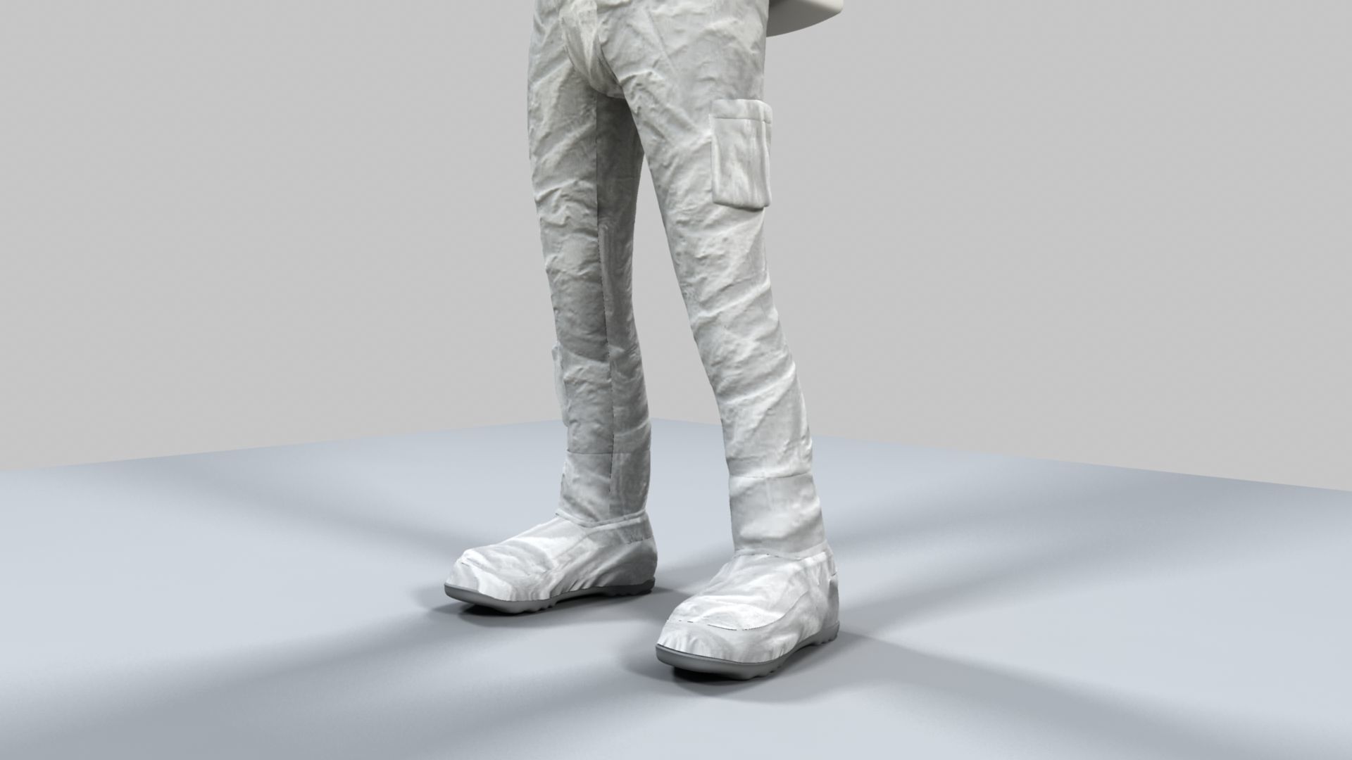 Astronaut Cartoon 3D model_24