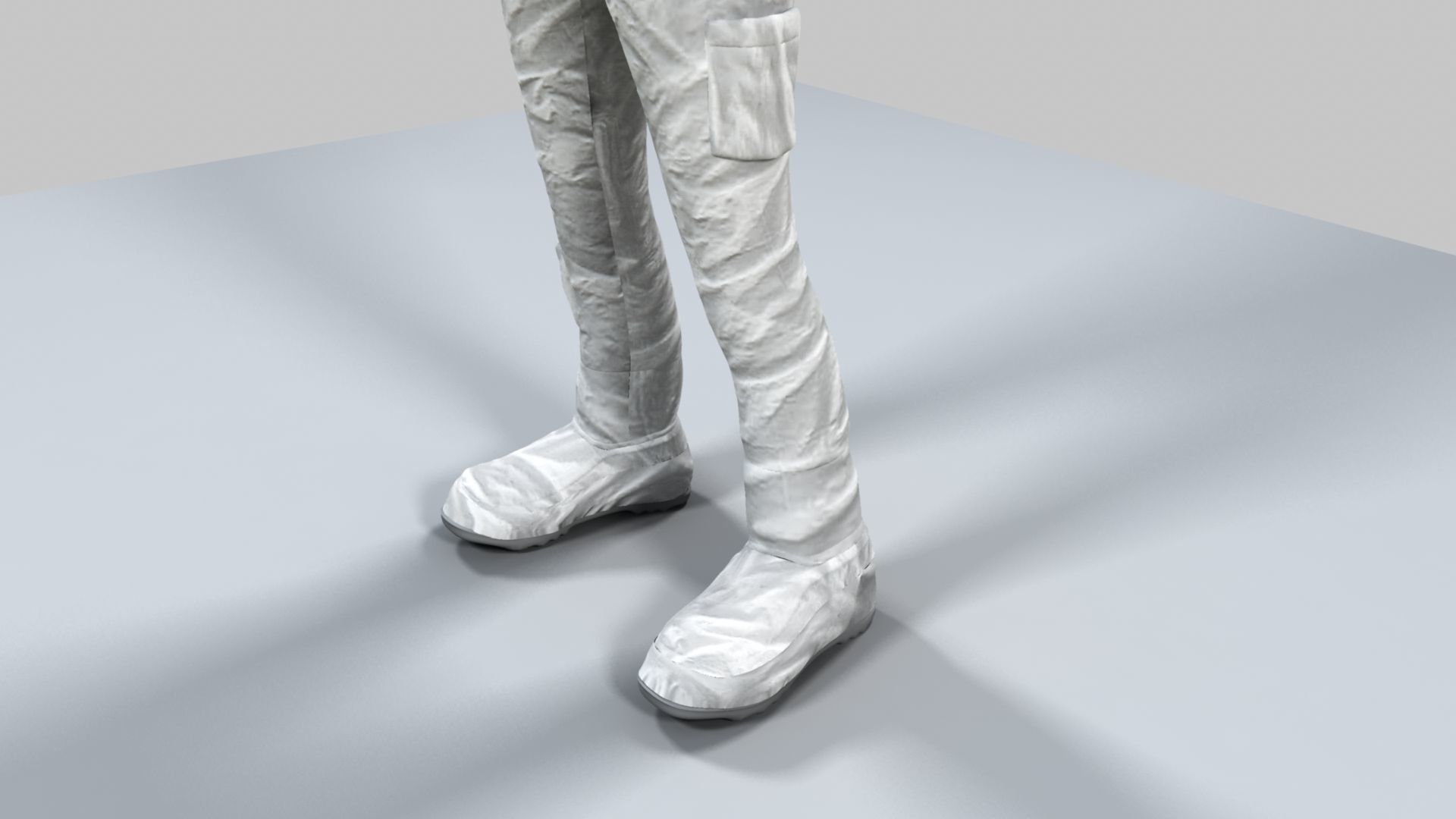 Astronaut Cartoon 3D model_27