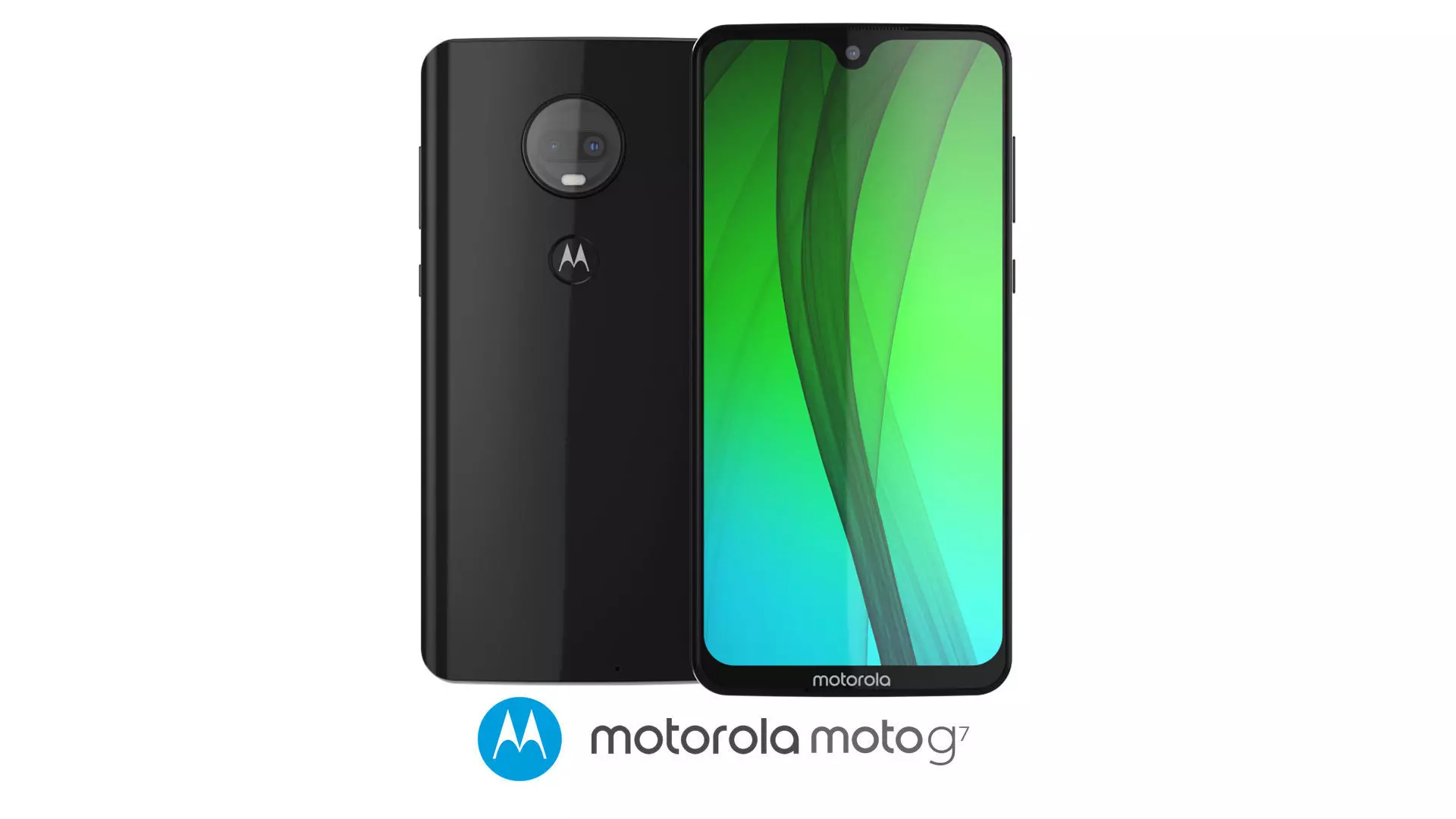 Motorola Moto G7 Black 3D model_0